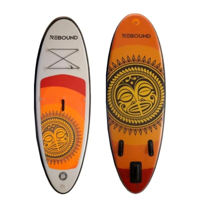 REBOUND STAND UP PADDLE SUP INFLABLE KIDS 230X76X10 GRIS Y NARANJA World Shop