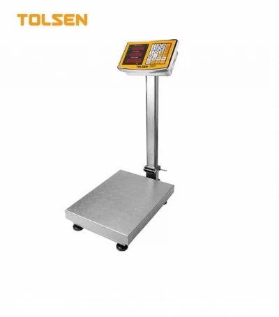 TOLSEN  BALANZA ELECTRÓNICA DE PLATAFORMA  500KG   35203 World Shop