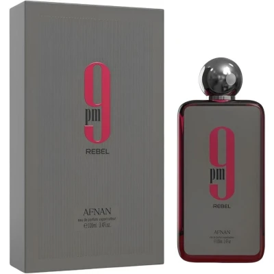 PERFUME AFNAN 9 PM REBEL EDP UNISEX  100ML World Shop