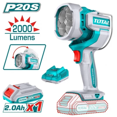 TOTAL LÁMPARA DE TRABAJO 20V UTWLI20881  22.5W   World Shop