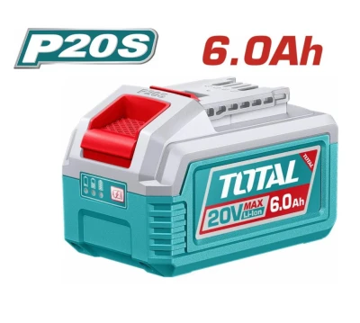TOTAL BATERIA 20V 6.0AH  TFBLI2060  INDICADOR DE LED World Shop