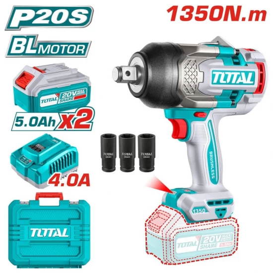 TOTAL LLAVE  DE IMPACTO 3/4 TIWLI20135  135K BL World Shop