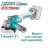 TOTAL  AMOLADORA 20V TAGLI27153 1000W World Shop