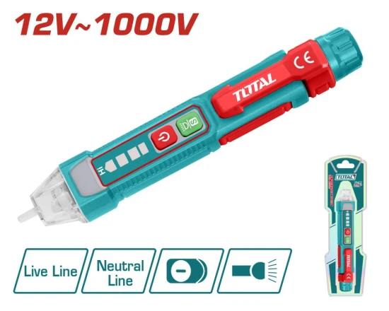 TOTAL DETECTOR DE VOLTAJE 12V  THT100091 World Shop