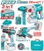 TOTAL COMBO 3PCS 20V  TOSLI241198  World Shop