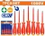 WADFOW JUEGO DE DESTORNILLADORES AISLADOS WSS7407 7PCS World Shop