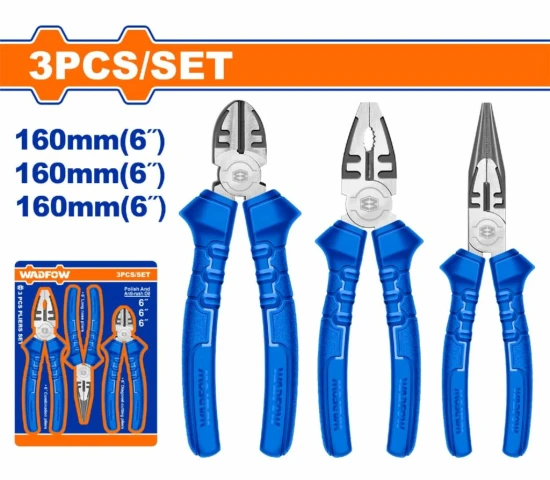 WADFOW JUEGO DE ALICATES 3PCS  WPS0623   World Shop