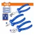 WADFOW JUEGO DE ALICATES  WPS0623  3PCS World Shop