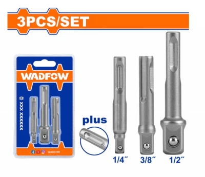 WADFOW JUEGO ADAPTADOR DE BITS  3PCS  WSV4K02 World Shop