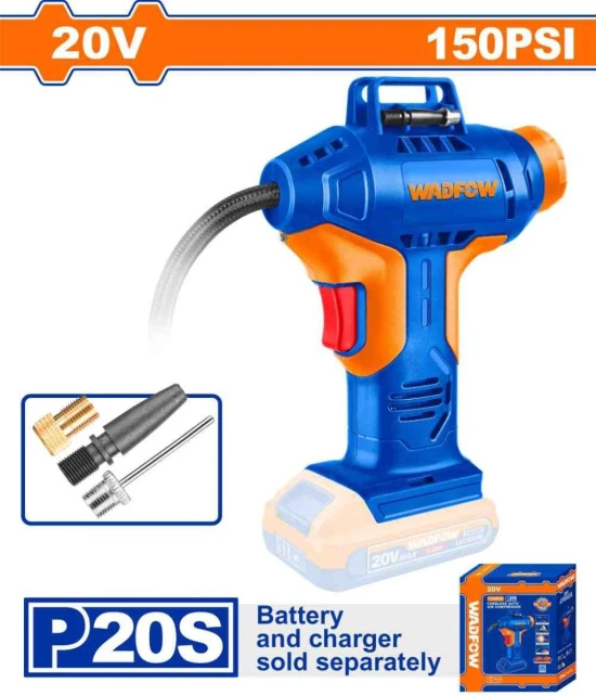 WADFOW COMPRESOR DE AIRE 20V 150PSI  WLN2520 World Shop