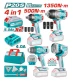 TOTAL COMBO HERRAMIENTAS  20V  4PCS  TOSLI241293 World Shop