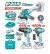 TOTAL COMBO 3PCS INALÁMBRICA  TOSLI241291 World Shop
