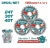 TOTAL JUEGO DE 3 DE DISCO DE CORTE TCT ULTRAFINA    TAC236185 World Shop