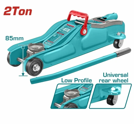 TOTAL  GATO HIDRÁULICO  THT10822   2 TONELADAS INDUSTRIAL World Shop