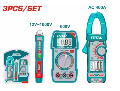 TOTAL COMBO MULTIMETRO 3PCS TOS23068 World Shop