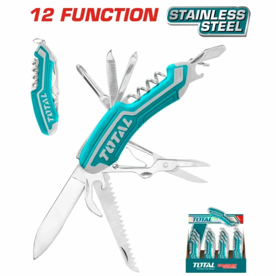 TOTAL CUCHILLO MULTIFUNCIÓN 12 EN 1  THMFK0126 World Shop