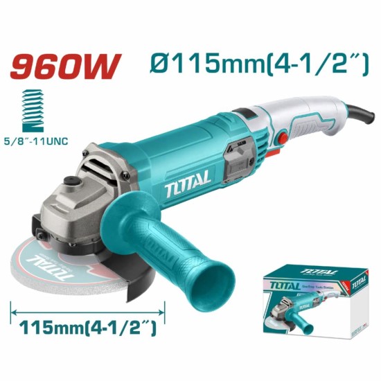 TOTAL  AMOLADORA ANGULAR   TG10911576  960W World Shop