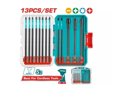 TOTAL JUEGO DE PUNTAS DE IMPACTO 13 PCS  TACSDL01306 World Shop