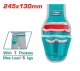 TOTAL  BOLSA DE  HERRAMIENTA 245X130MM  THT16P40125 World Shop
