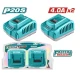 TOTAL KIT CARGADOR  2PCS  21V 4AH  TOSLI250388  World Shop