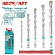TOTAL  SET DE MECHAS ALBAÑILERIA 5PCS  4-10MM   TACSD6055 World Shop