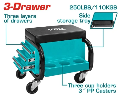 TOTAL SILLA MECANICO THCS103 110KG World Shop