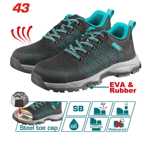 TOTAL  BOTAS DE SEGURIDAD  TSP206SB.43 NEGRO  World Shop