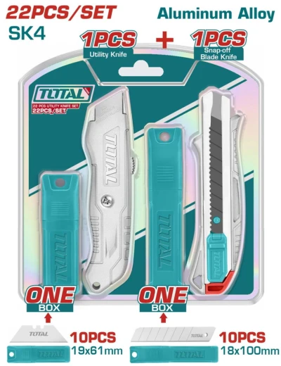 TOTAL JUEGO CUCHILLO 22PCS THT515226  World Shop