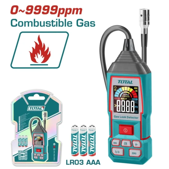 TOTAL  DETECTOR DE GASES COMBUSTIBLES  TETGA031  World Shop