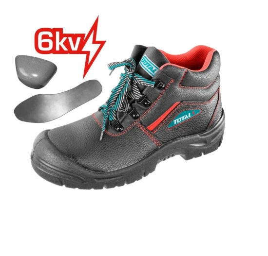 TOTAL  BOTAS DE SEGURIDAD  TSP207IDSB.45  NEGRO/ROJO World Shop