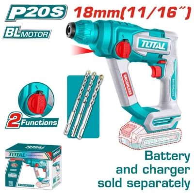 TOTAL  ROTOMARTILLO 20V 18MM  TRHLI20188 World Shop