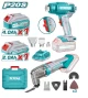 TOTAL COMBO 2PCS PISTOLA DE CALOR + MULTI-HERRAMIENTAS  TOSLI230705 World Shop