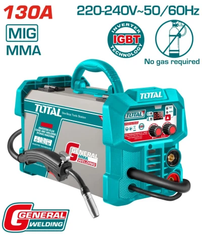 TOTAL MÁQUINA DE SOLDAR  TFC13018 130A 220V World Shop