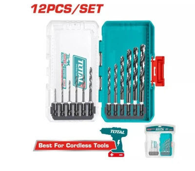 TOTAL JUEGO DE BROCAS 12 PCS   TACSDL11206 World Shop