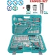 TOTAL SET HERRAMIENTAS JUEGO DE DADOS 156PCS 1/4,3/8,1/2  THKTHP21566  World Shop TOTAL SET HERRAMIENTAS JUEGO DE DADOS 156PCS 1/4,3/8,1/2  THKTHP21566  World Shop