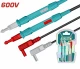 TOTAL CABLE Y PUNTAS PARA MULTIMETRO 600V  TMT30851 World Shop