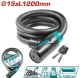 TOTAL CANDADO PARA BICICLETA 15X1200MM  TBK11512 World Shop