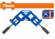 WADFOW PINZA ABRAZADERA CON DOBLE BOTÓN 70MM  WACC2528 World Shop