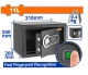 WADFOW CAJA FUERTE CON RECONOCIMIENTO DE HUELLAS DACTILARES   11L  20X20X31CM  WEB3520 World Shop