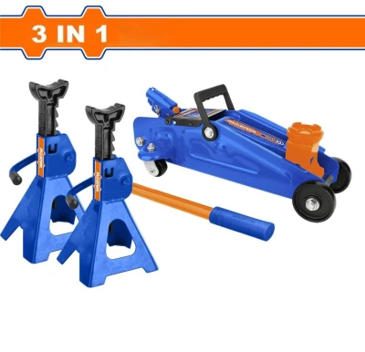 WADFOW  COMBO DE GATO HIDRÁULICO /CABALLETE 3PCS  WHJS2202  World Shop