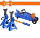 WADFOW  COMBO DE GATO HIDRÁULICO /CABALLETE 3PCS  WHJS2202  World Shop
