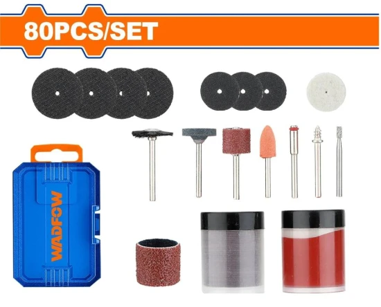 WADFOW  ACCESORIOS PARA RECTIFICADOR  80PCS  WRR7080  World Shop