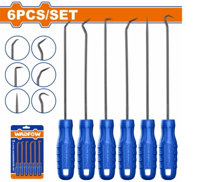 WADFOW JUEGO  GANCHOS Y PUNZONES  6PCS   WSS2606 World Shop