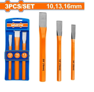 WADFOW  JUEGO DE CINCELES FRIOS  3PCS  WCC8303   World Shop