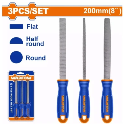 WADFOW KIT LIMA PARA MADERA 3PCS WSF1403 World Shop