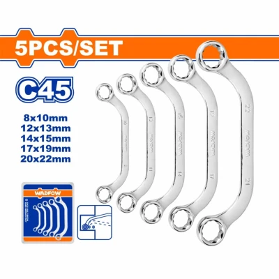 WADFOW KIT LLAVES COMBINADA  5PCS  WFR3405 World Shop