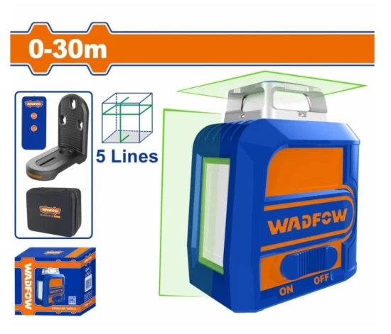 WADFOW NIVEL LASER AUTONIVELANTE VERDE 360° WLE2M05 World Shop