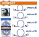WADFOW  JUEGO DE CUERDAS  ESLÁSTICAS 8PCS  WLRP2T08 World Shop