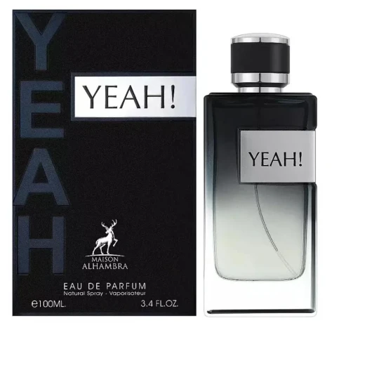 MAISON ALHAMBRA PERFUME MASCULINO  YEAH! MAN EDP 100ML World Shop