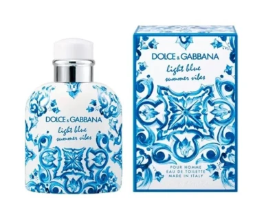 DOLCE & GABBANA PERFUME MASCULINO LIGHT BLUE SUMMER VIBES EDT 125ML World Shop